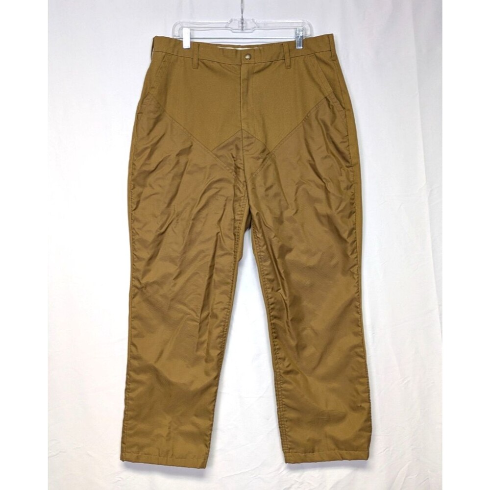 Mount'n Prairie Mens Field Game Hunting Pants Brown Size 38 Brushbuster II
